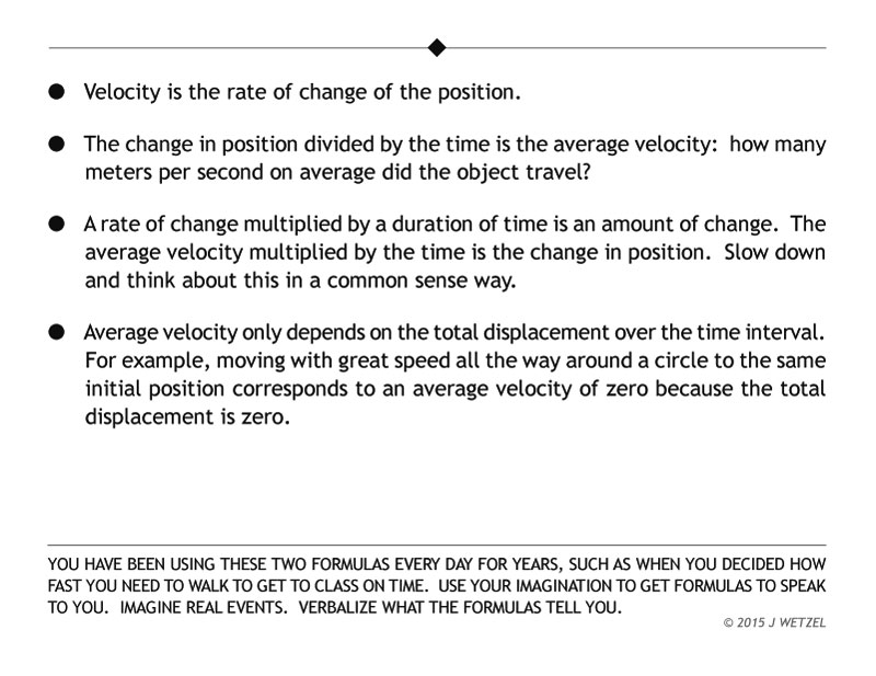 Kinematics, definition of displacement and average velocity. The jet undergoes a greater change in position (displacement) than the mailplane because its average velocity is higher during the time period.